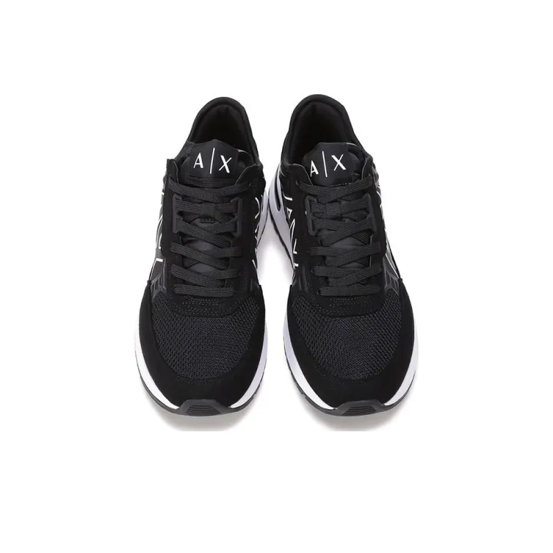 ARMANI EXCHANGE Logo-print Low-top Sneakers-3