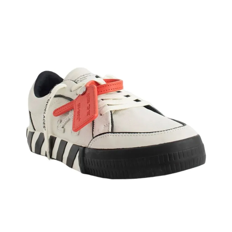 OFF WHITE Low Vulcanized Outlined White Black-2