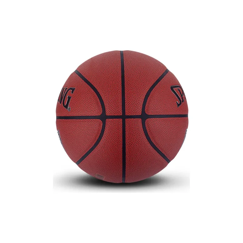 SPALDING TF Collection Series 77 763Y Microfiber Leather Basketball Brown Size 7 Training Unisex-3