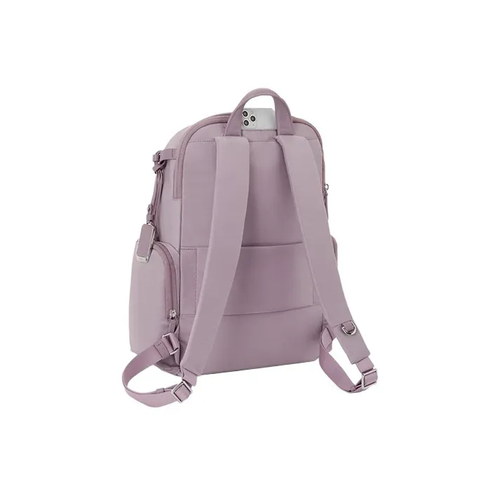 TUMI Voyageur Nylon Backpack Women's Gray Purple-1