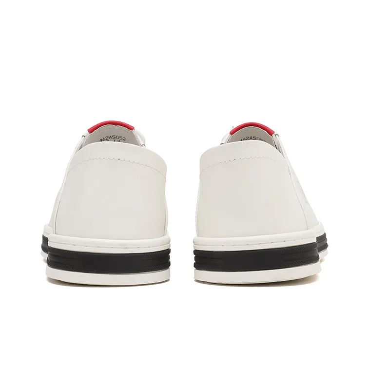 CHARRIOL Stylish Skateboarding Shoes Men's White-4