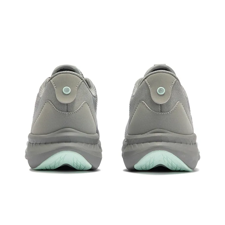 361° FlyFish 2 Lightweight Wear Resistant Slip Resistant Breathable Low Top Running Shoes Men's Gray Green-3