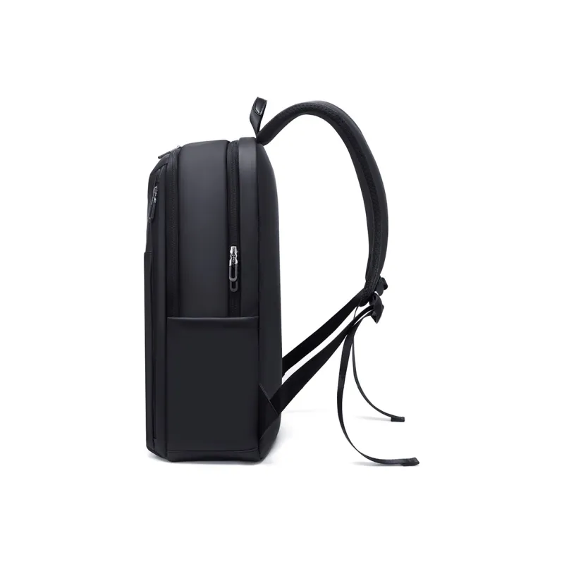 GOLF Synthetic Leather Backpack Large Size Men's Black-3