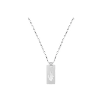 LACOSTE Stainless Steel Necklaces Men's Silver 2040079