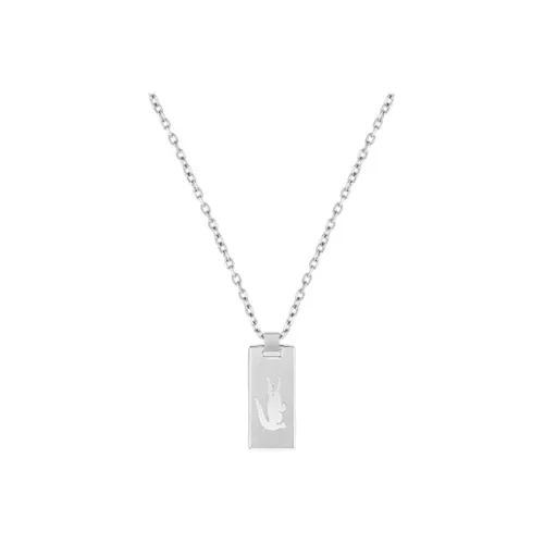 LACOSTE Stainless Steel Necklaces Men's Silver 2040079