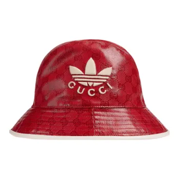 GUCCI X Adidas Gg Canvas Bucket Hat