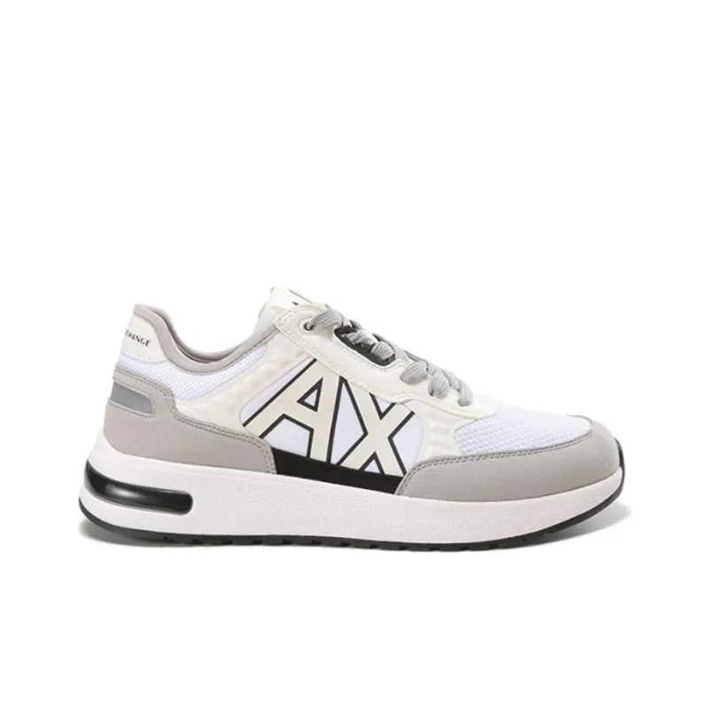 ARMANI EXCHANGE Low Top Sports Casual Shoes Men's White-1