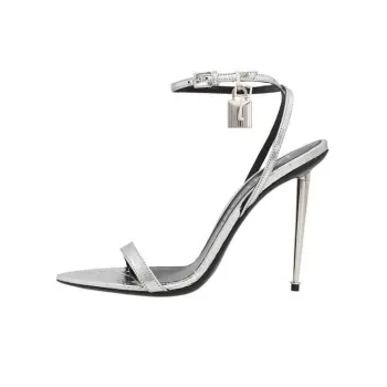 TOM FORD One Strap Sandals Women's Silver