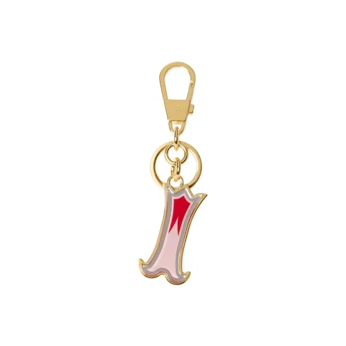 GUCCI Keychains Women's Pink/Gold