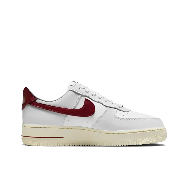 Nike Air Force 1 Low '07 Se Just Do It Photon Dust Team Red Women's-1