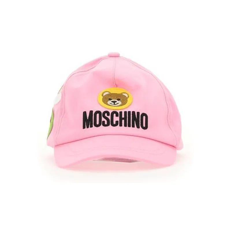 MOSCHINO Logo embroidered Adjustable fit Cap-0