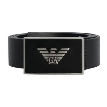 EMPORIO ARMANI Logo Plaque Belt