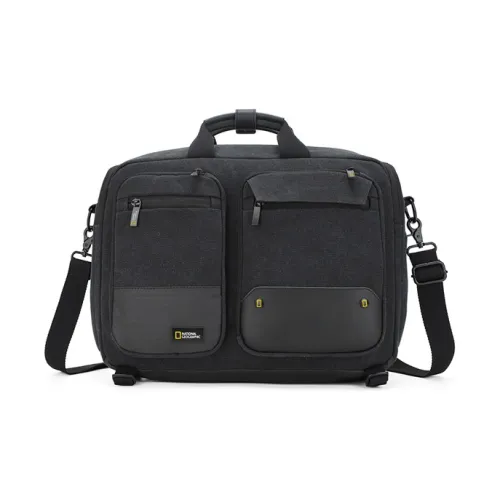 NATIONAL GEOGRAPHIC Polyester Storage Bag Backpack Large Size Unisex Black/Blue/Gray