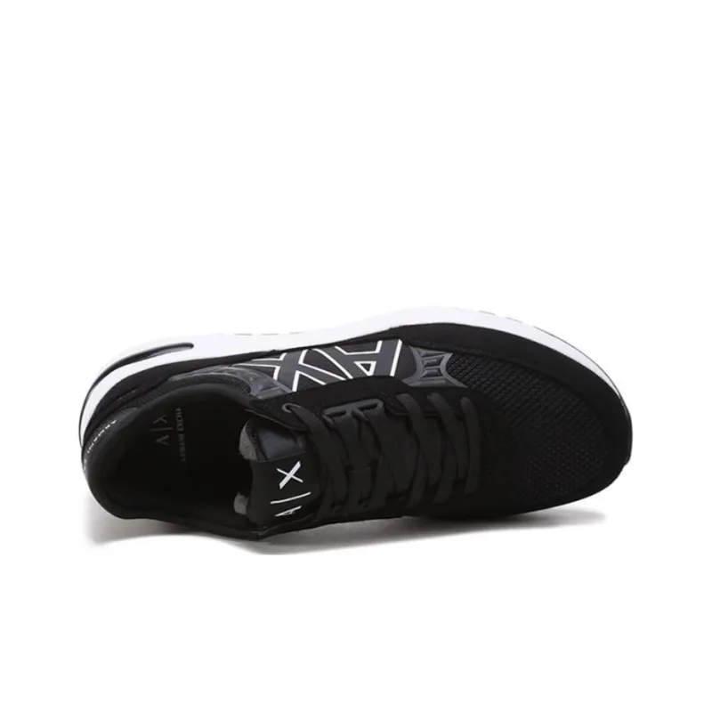 ARMANI EXCHANGE Logo-print Low-top Sneakers-4