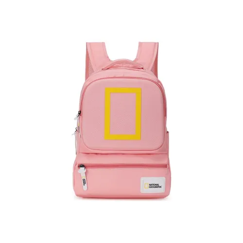 NATIONAL GEOGRAPHIC Fabric Backpack Medium Size Unisex Pink/Blue