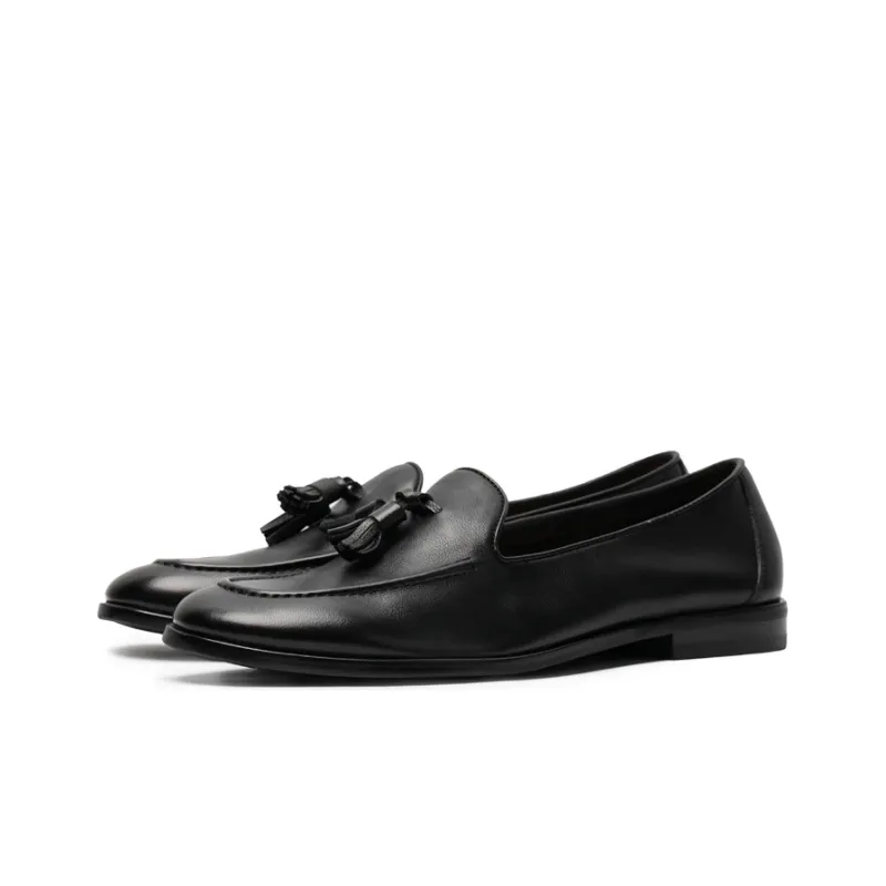 Viplander Men's Casual Shoes Men Low Top Black-1