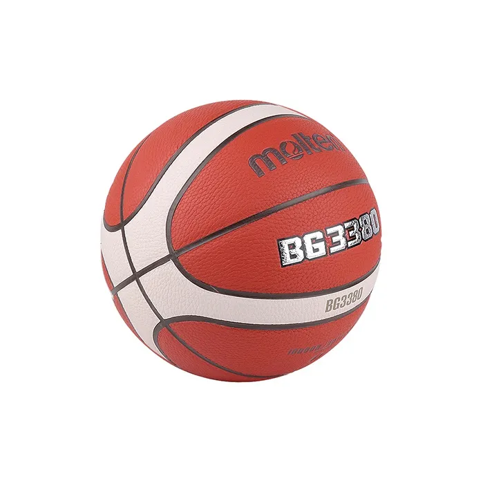 Molten PU Basketball Red White Size 7 Ball Training Match Unisex-1