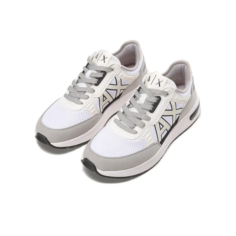 ARMANI EXCHANGE Low Top Sports Casual Shoes Men's White-2