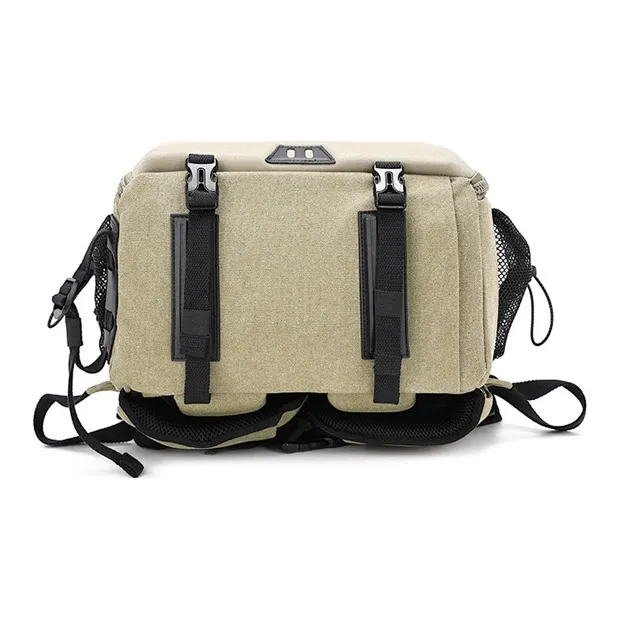 NATIONAL GEOGRAPHIC Fabric Travel Bag Backpack Large Size Unisex Army Green/Black/Gray-4