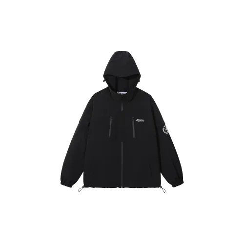 MATCHA STORY Outdoor Capsule Collection Jackets Men Black