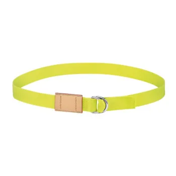 LONGCHAMP Other Belts Women's Neon Yellow Width: 3cm
