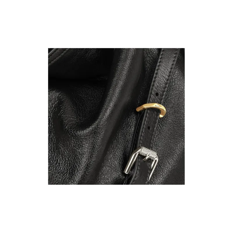 Givenchy Medium Voyou Bag In Leather Black-4
