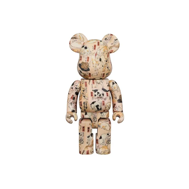 Bearbrick Kuniyoshi Utagawa 'Fifty three Cat Cats'-2