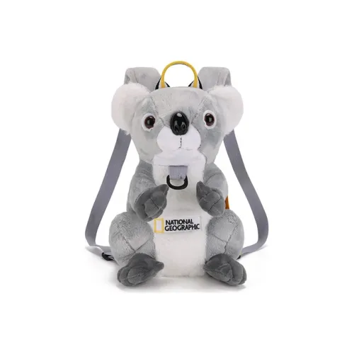 NATIONAL GEOGRAPHIC Fabric Backpack Medium Size Women's Gray