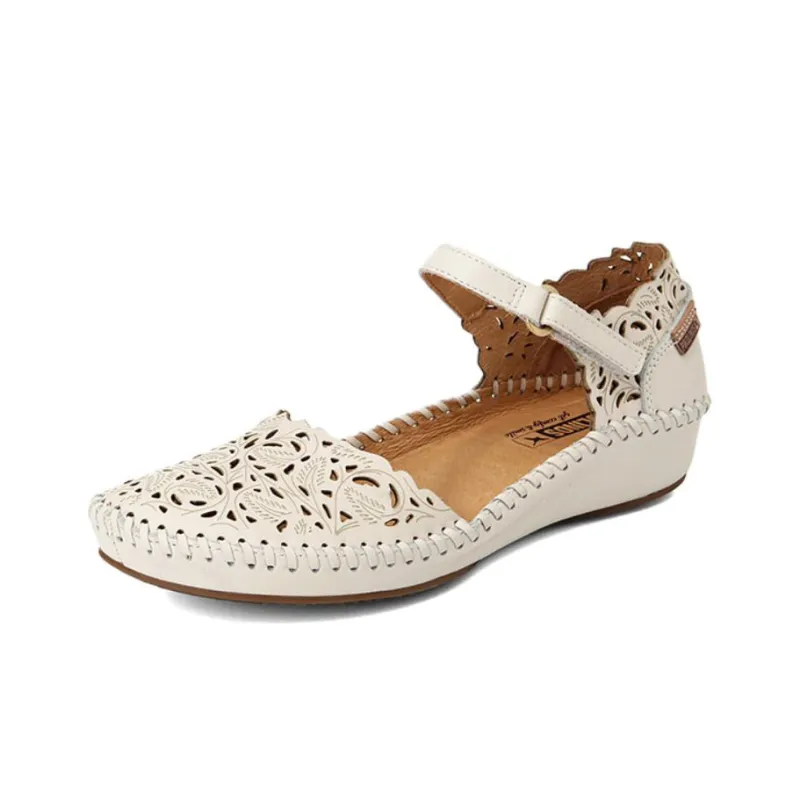 PIKOLINOS Stylish Sandals Women's Coconut Milk White-1