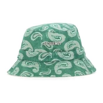 Jacquemus Le Bob Gadjo Bow Knotted Bucket Hat