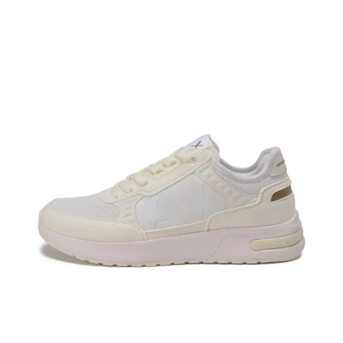 ARMANI EXCHANGE Low Top Sports Casual Shoes Men's Ivory
