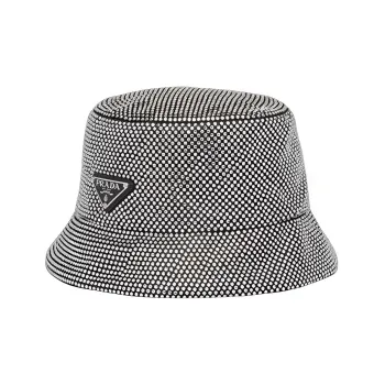 PRADA Satin Bucket Hat With S