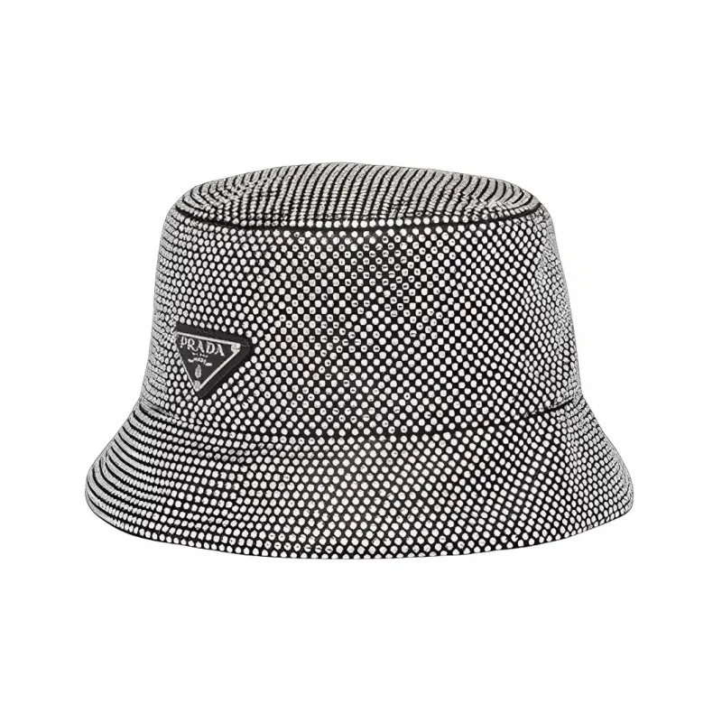 PRADA Satin Bucket Hat With S-0
