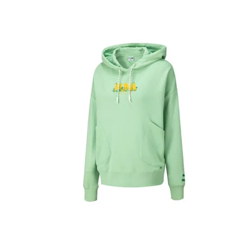 PUMA Sweatshirts Women's Mint Green