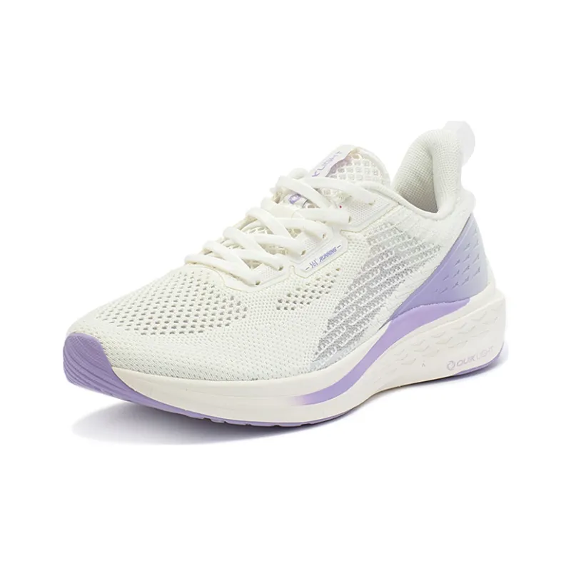 361° Slip Resistant, Abrasion Resistant, Breathable Running Shoes Women's Feather White-1