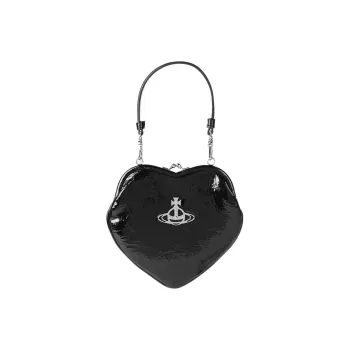 Vivienne Westwood PU Wallet, Shoulder Bag, Crossbody Bag, Handbag Regular Women's Black