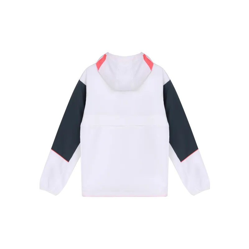 adidas W.N.D. Sports Stylish Hooded Jacket White-1