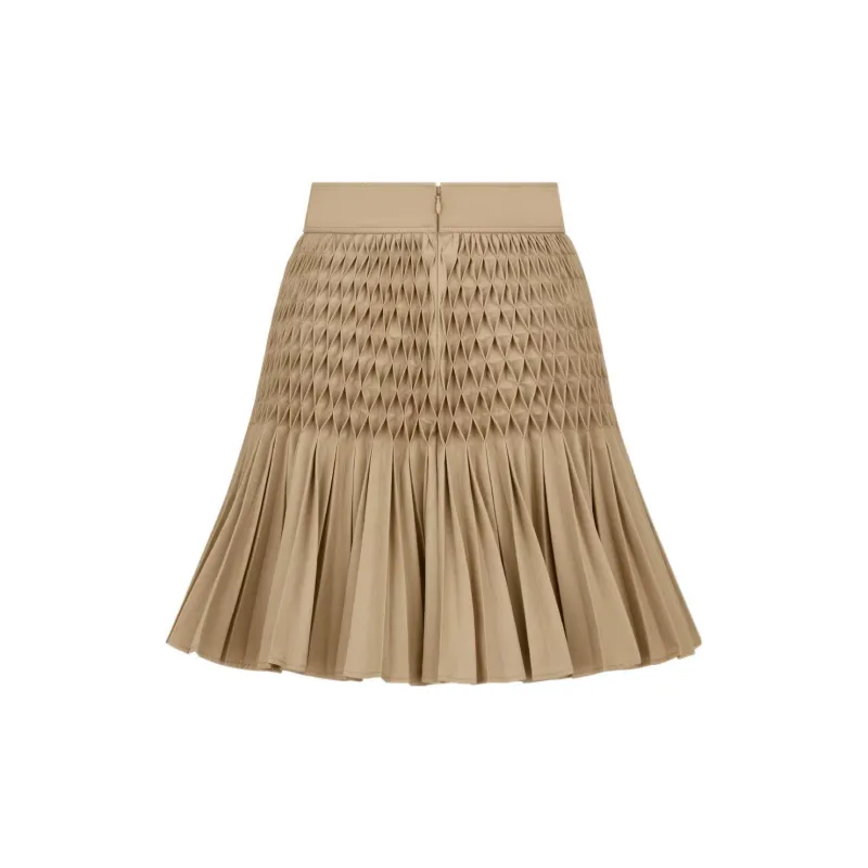 DIOR Pleated Mini Skirt-1