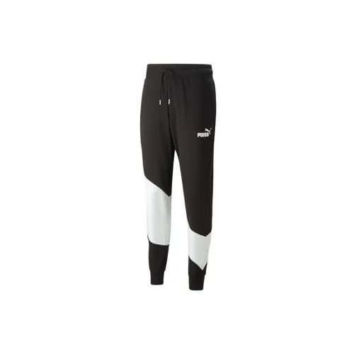 PUMA POWER Knitted Sweatpants Men Black