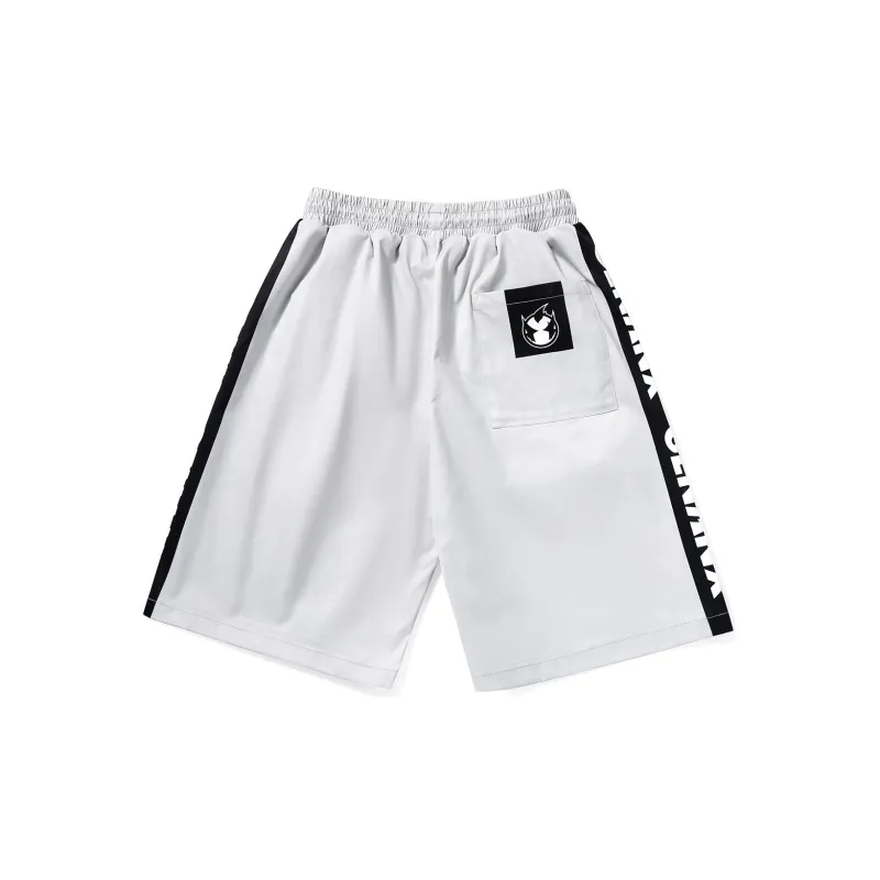 GENANX Casual Shorts Unisex Silver Gray-1