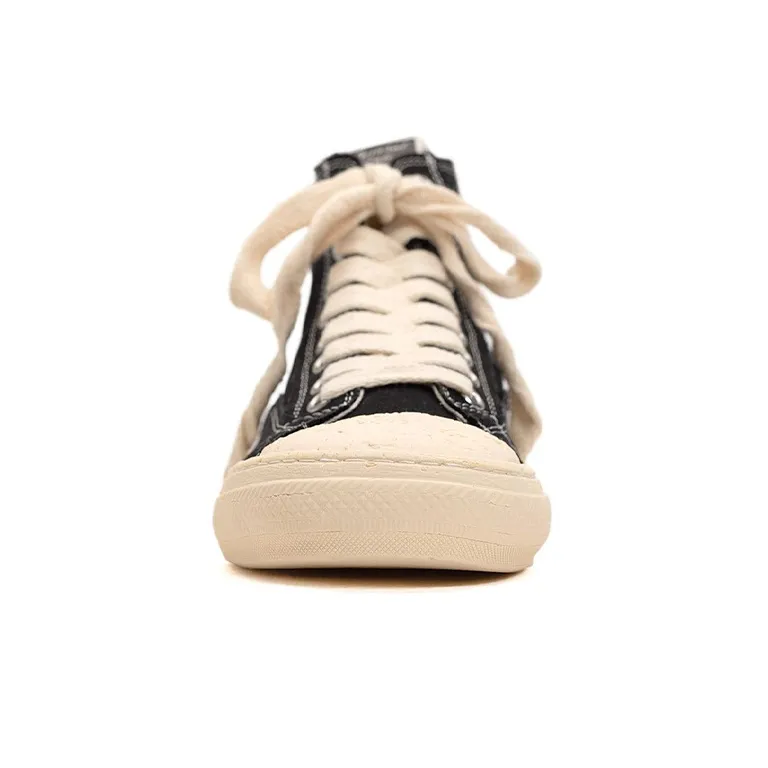 MIHARA YASUHIRO Past Sole Stylish Skateboarding Shoes Unisex Black White-2