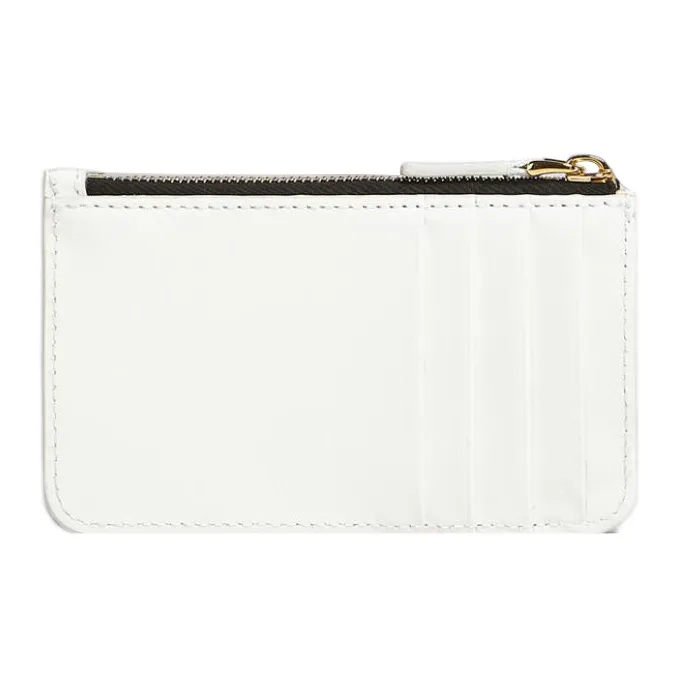 MARNI Calfskin Wallets Card Holders Women's White-1