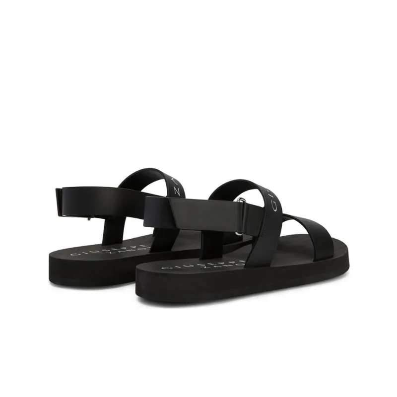 Giuseppe Zanotti Gz Saiph Logo strap Sandals-4