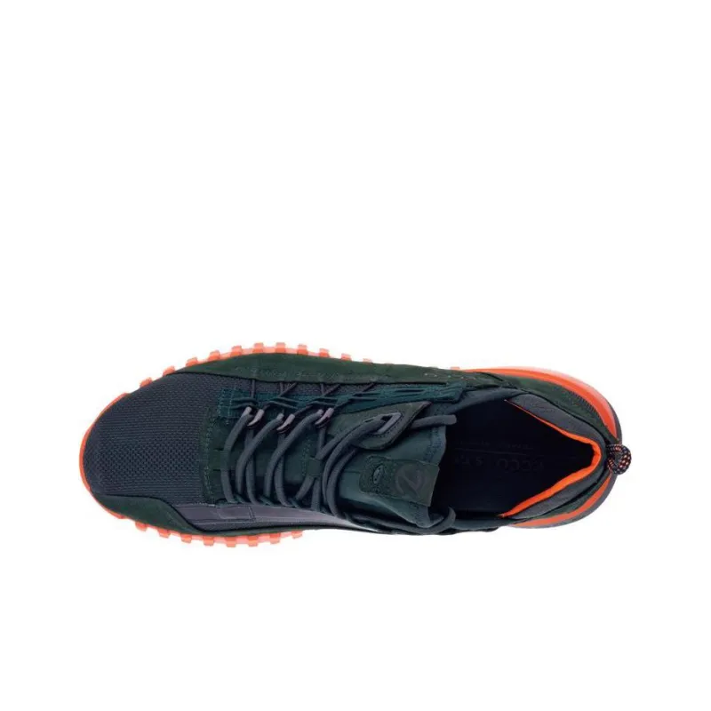 Ecco ZIPFLEX M Low Top Sports Casual Shoes Men's Orange/Navy Blue-4