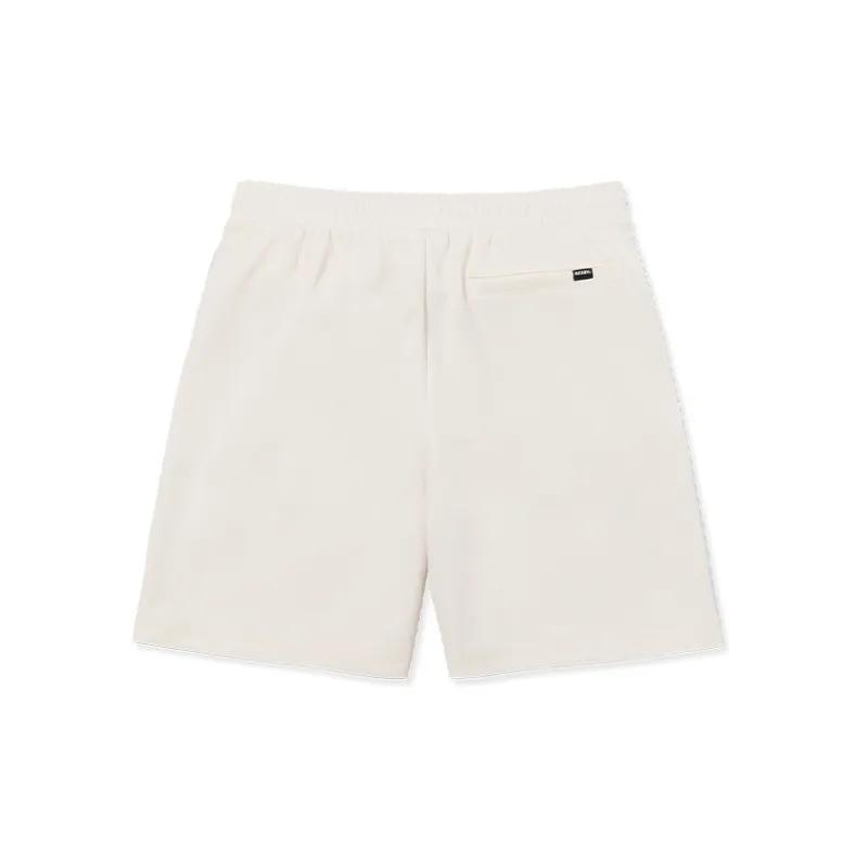 Nerdy Casual Shorts Unisex Cream-1