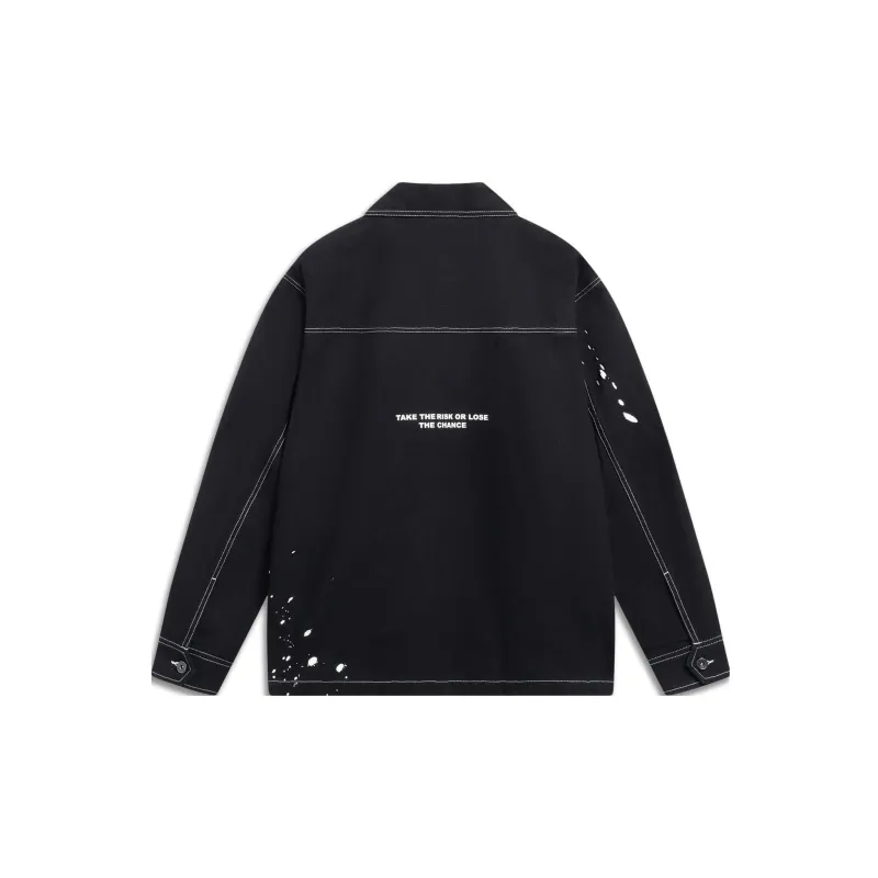 LiNing Sports Fashion Collection Jacket Men's Black-1