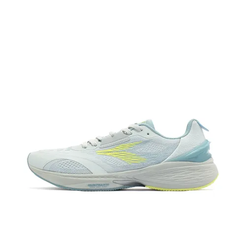 361° Flying Wing Running Shoes Men Low-Top Misty Gray/Western Celery Green