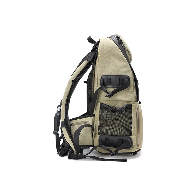 NATIONAL GEOGRAPHIC Fabric Travel Bag Backpack Large Size Unisex Army Green/Black/Gray-3