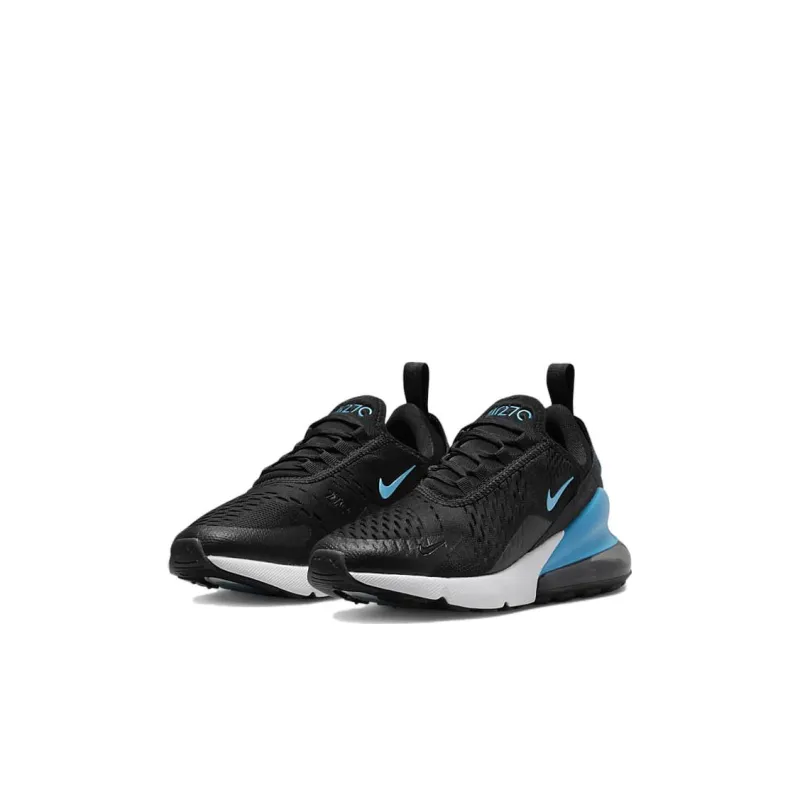 Nike Air Max 270 GS 'Black Blue Lightning'-2