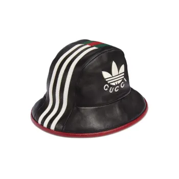 GUCCI X ADIDAS Collaboration Bucket Hats Women's Black